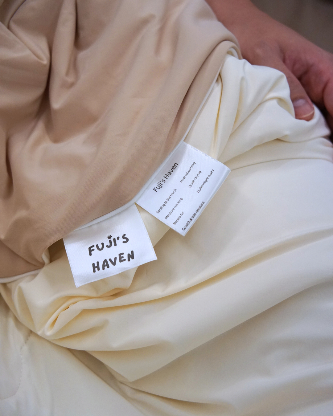 FujiCloud® Milk Tea Chiffon Blanket