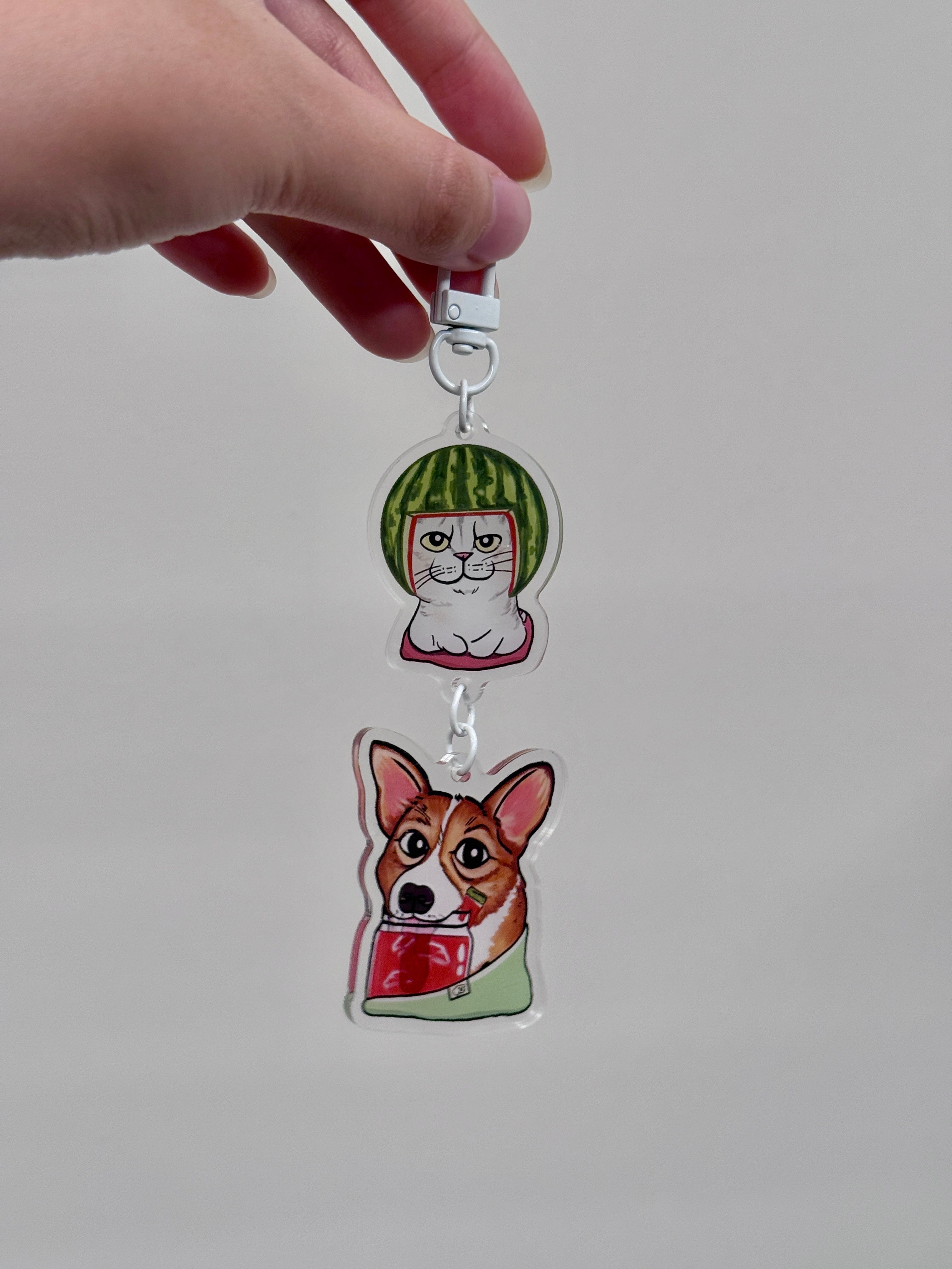 Fuji's Haven x Soh.Colourful Keychain